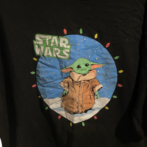 Star Wars Grogu Christmas Holiday T Shirt Size XXXL - Picture 2 of 4